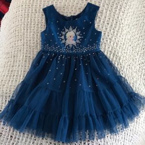 Girls 4 Disney Elsa Dress.